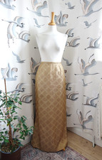 Vintage GINA BACCONI Gold maxi
