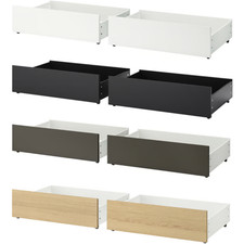 IKEA MALM Underbed Storage Box for High Bed Frame Single/Double Multiple Colour