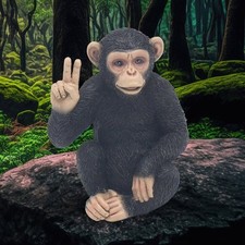 Cheeky Monkey Peace Ornament