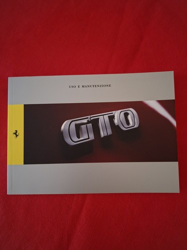 Ferrari gto 599 - use, and