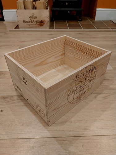 Wooden wine box - wooden,