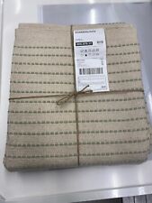 Ikea STARREKLINTE Rug, flatwoven, natural/light green, 120x180 cm,305.079.17