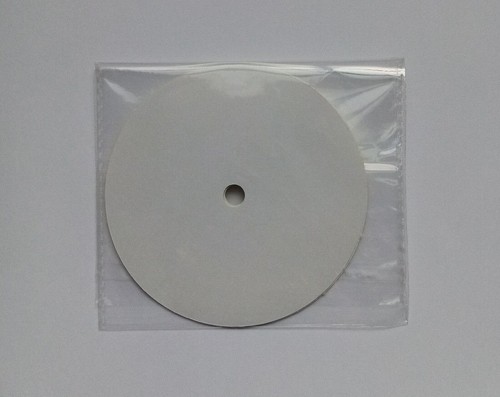 Blank matte white promo - matte, 7"