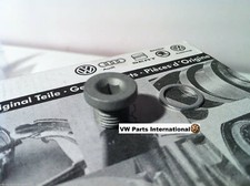 Genuine VW Golf MK4 R32 Haldex Oil Drain Plug + Washer New OEM VW Haldex Parts