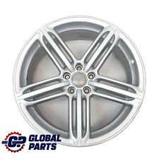 Audi A7 4G A8 4H Silver Wheel Alloy Rim 20" 9J ET:37 Star Spoke 4H0601025T