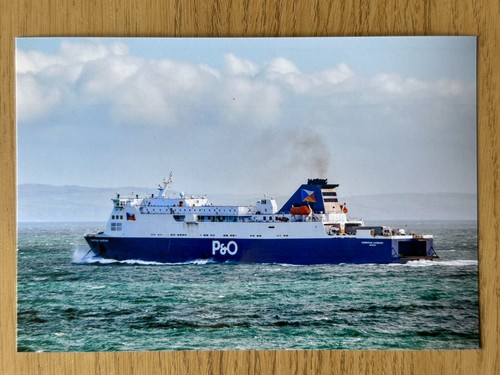 6x4 print ferries - print, p&o