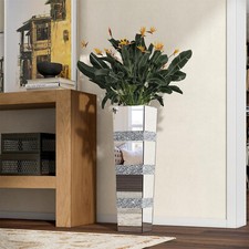 Silver tall glass - tall,