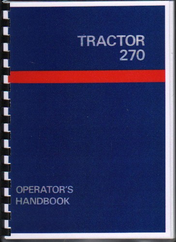 Leyland 270 tractor operator - tractor,