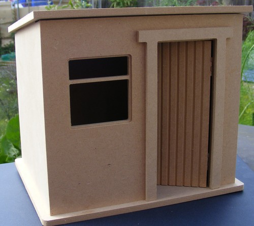 Dolls house tool shed small - house,