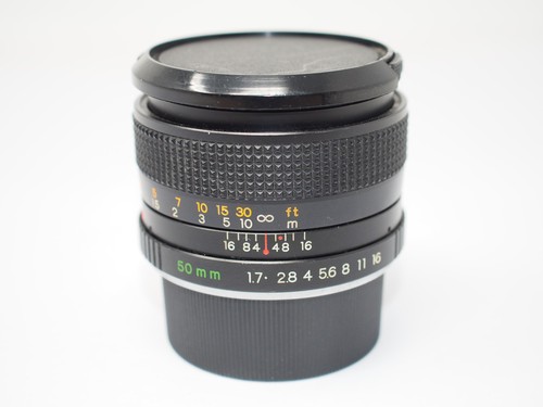 Yashica 50mm lens c y - f1.7, c/y
