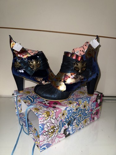 Irregular choice blue miaow - blue, "miaow