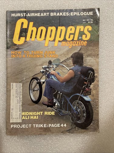 July 1974 choppers magazine - july,