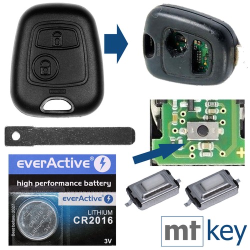 Car key shell - key, blank