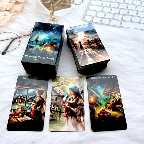 Pastoral tales tarot cards - pastoral,