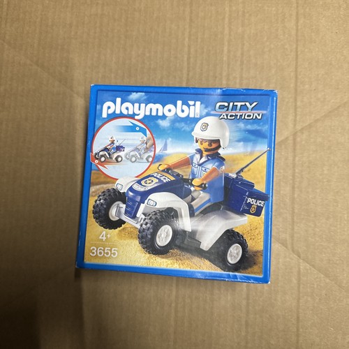 Playmobil 3655 police quadbike - playmobil,
