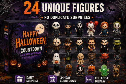 24pcs halloween advent - 24pcs,