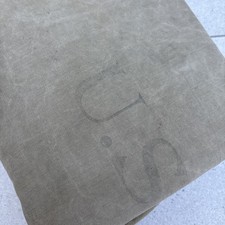 U.S.ARMY  WWII Airborne  TENT , SHELTER HALF 1/2 Pup Tent  WW2 'used'