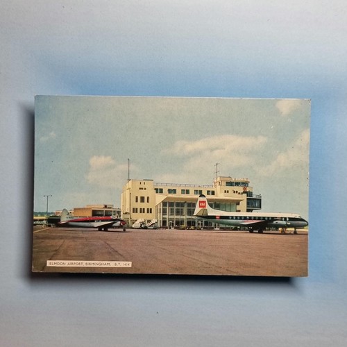 Commercial aircraft postcard - commercial,