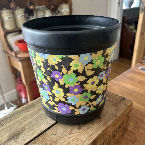 Vintage plysu type black - vintage,