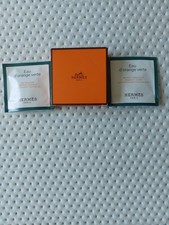Hermes Eau D'Orange Verte Shower Gel 7ml & Face & Body Balm 7ml. Ultra Rare!