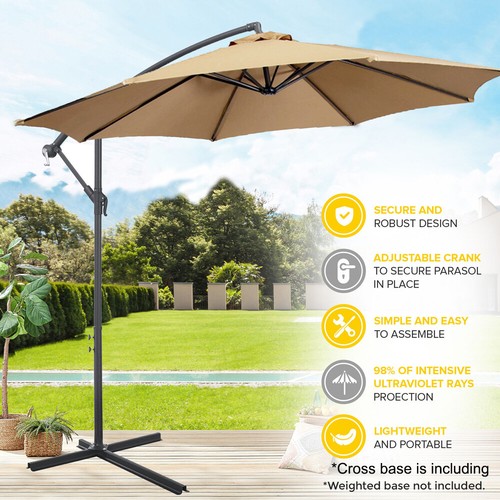 Garden parasol outdoor - 3m,