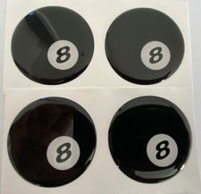 8 BALL POOL CAR ALLOY WHEEL