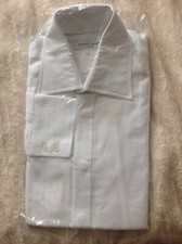 Richard James fine white striped shirt size 15 still in original packaging