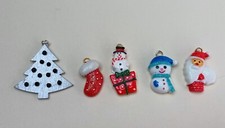 5x Miniature Dolls House 1/12th Scale Christmas Hanging Decorations
