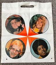 DIANA COMIC FREE GIFT POP  CARRY BAG  BRIAN CONNOLLY SWEET OSMONDS 1973  RARE