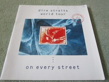 DIRE STRAITS World Tour - On Every Street - Official 1991 UK Tour Programme
