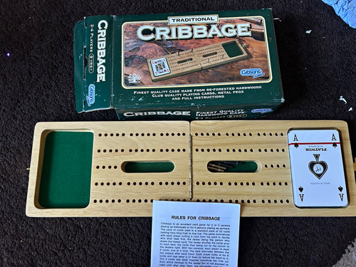 Gibsons cribbage folding - cribbage,