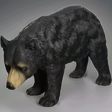 Design Toscano North American Black Bear Walking Statue Garden Room Decoration