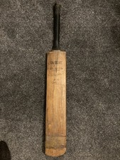 Vintage Slazenger Gradidge Len Hutton  Cricket Bat