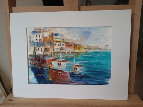 Original mixed media painting