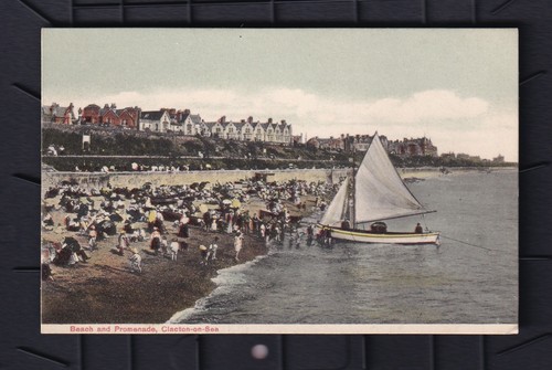 Printed postcard beach - printed,