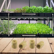 Aerated Rock Wool Cubes for Hydroponics Size 27x20 mm Bulk Purchase Available