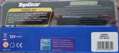 Scalextric top gear ford - top, gt