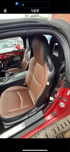 Nc2 brown leather seats - brown,