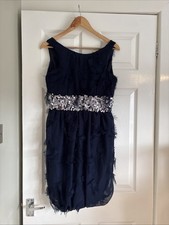 Bubble Hem Embellished Dress