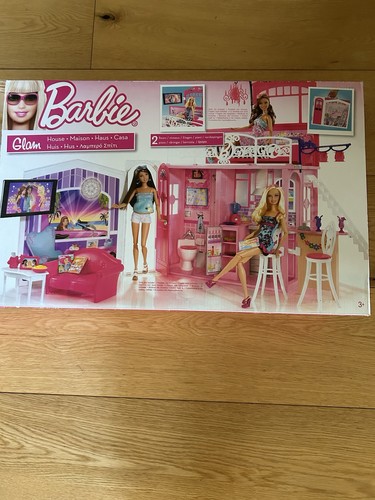 Barbie glam house - barbie, with