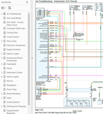 Ford F-350 2003 Color Wiring