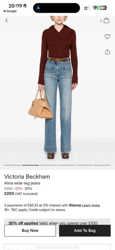 Victoria beckham alina jeans - alina,