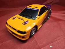Scalextric orange purple - orange,