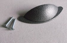 Pewter Cup Handle Rustic Style Cupboard Cabinet Door