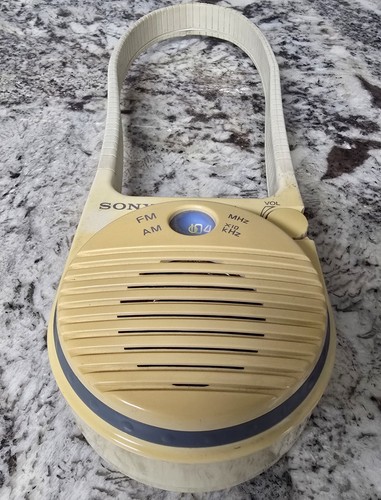 Vintage 80s sony shower - shower, radio