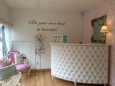 Large Curved Reception Desk