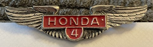 Honda wings motorcycle pin - honda,