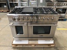 48 in. Gas Range, 8 Burners