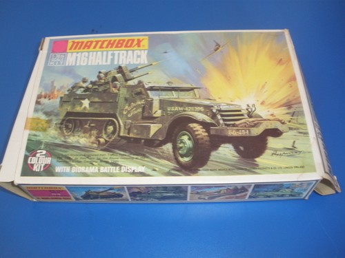 Matchbox m16 halftrack - matchbox, kit