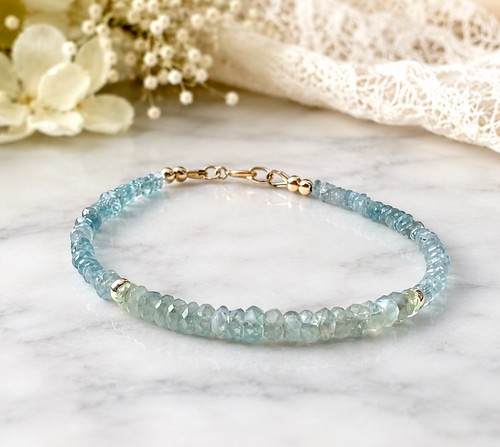 Natural blue zircon rare - blue,